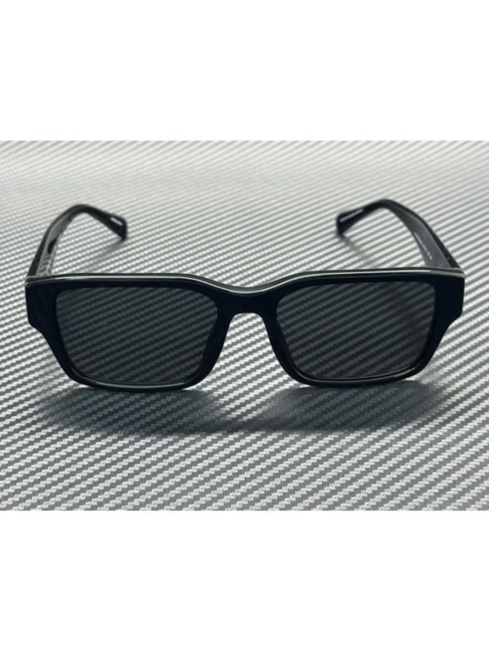 New Coach Men Black Sunglasses 55-18-145